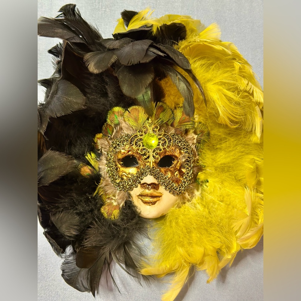 4 Authentic Venetian Masks!